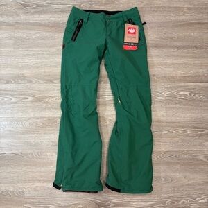 686 Dark Green Snow Pants Parklan Women’s InfiDRY Ski  Pants sz XS